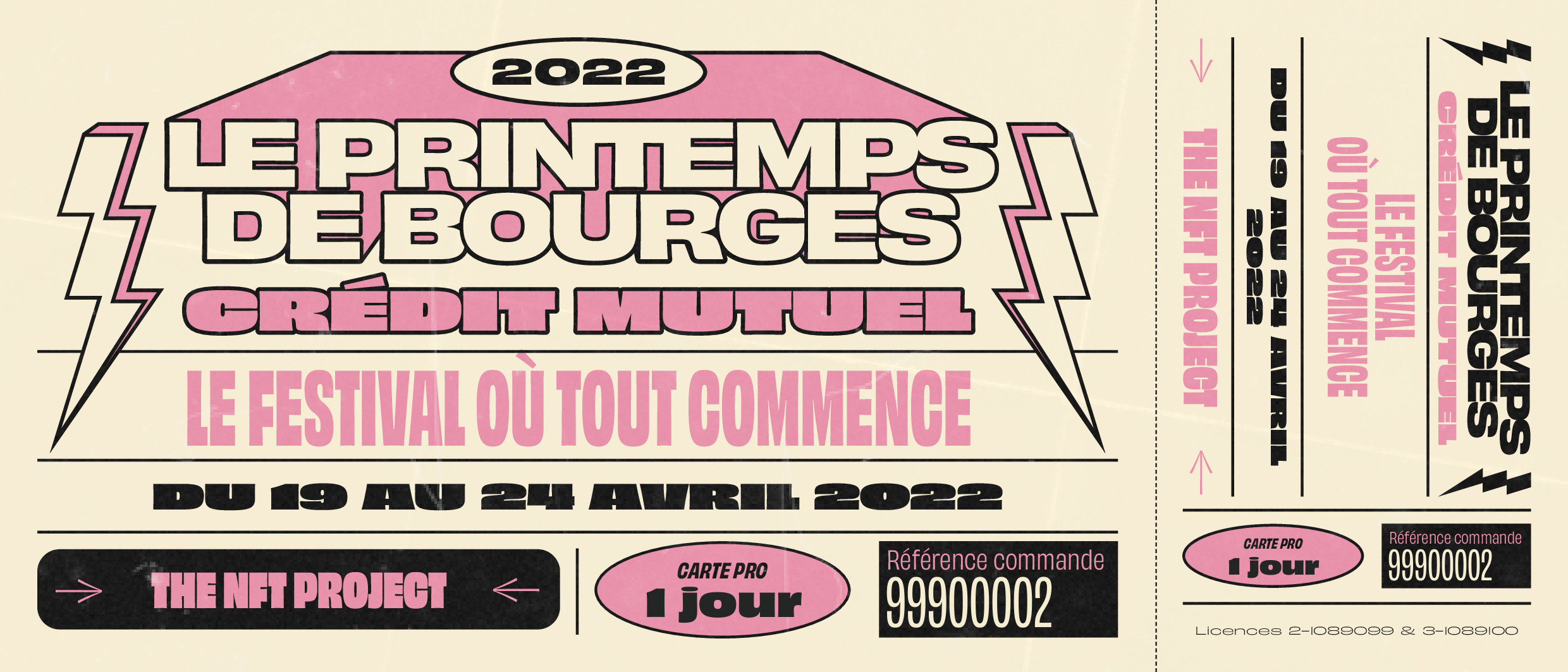 An NFT ticketing for le Printemps de Bourges festival
